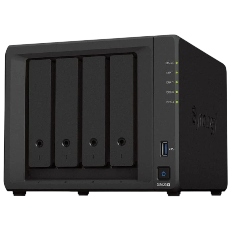 Synology DiskStation DS923+ Servidor NAS Negro