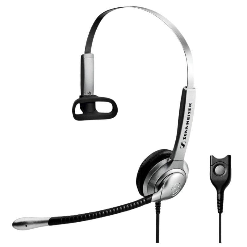 EPOS SH 335 Monoaural Easy Disconnect Plata - Auriculares con micrófono imagen con cable