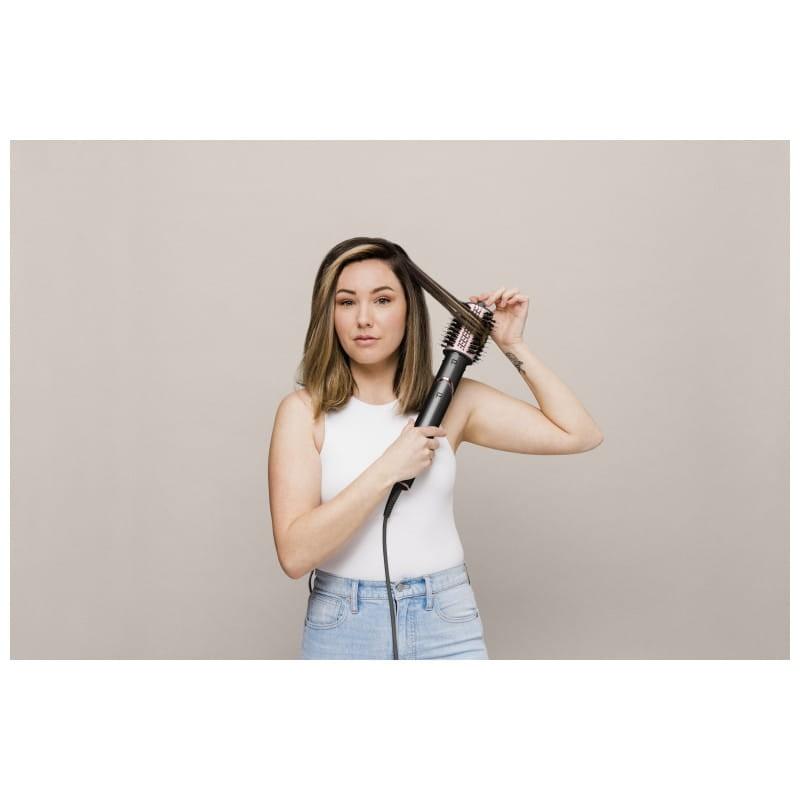 Shark FlexStyle 5-en-1 1400W Black, Pink - Real image hair dryer stretching hair