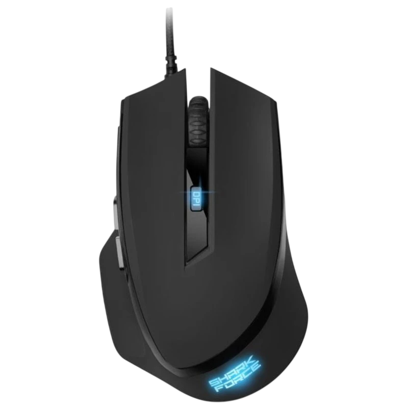 Ratón Gaming Sharkoon SHARK Force II 4200 DPI Negro