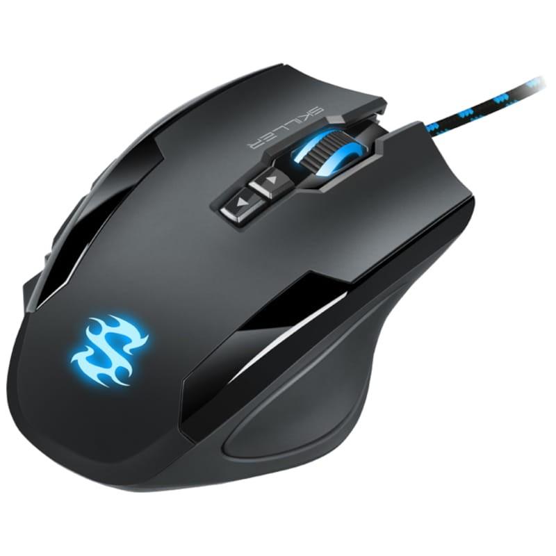 Sharkoon Skiller SGM1 USB 10800 DPI Preto - Mouse para jogos Vista superior