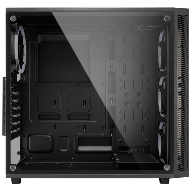 Sharkoon TG4M RGB Negro - Caja PC - Cristal