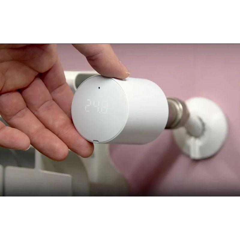 Adaptable Shelly BLU TRV Cabezal Termostático con unidad de control