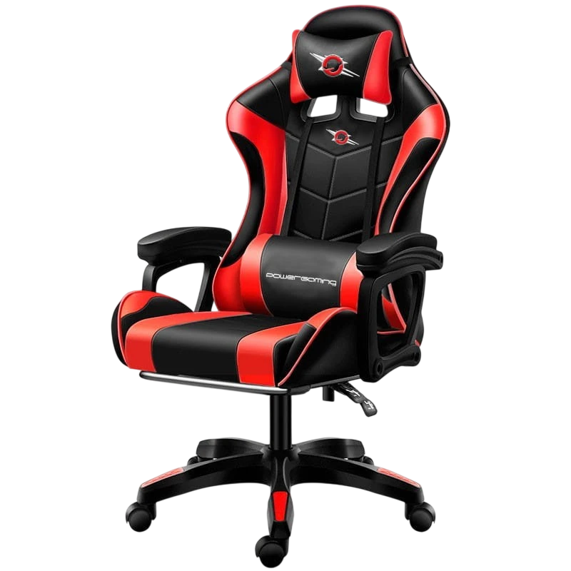 Silla Gaming PowerGaming Con Altavoz Bluetooth y Masaje Rojo
