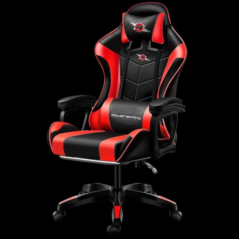 Silla Gaming PowerGaming Con Altavoz Bluetooth y Masaje Rojo