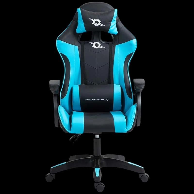 PowerGaming  Silla  Altavoz Masaje Negro+Azul