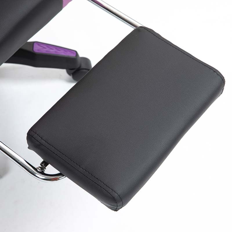 reposapiés de la Silla Gaming PowerGaming con Reposapiés Blanco+Lila