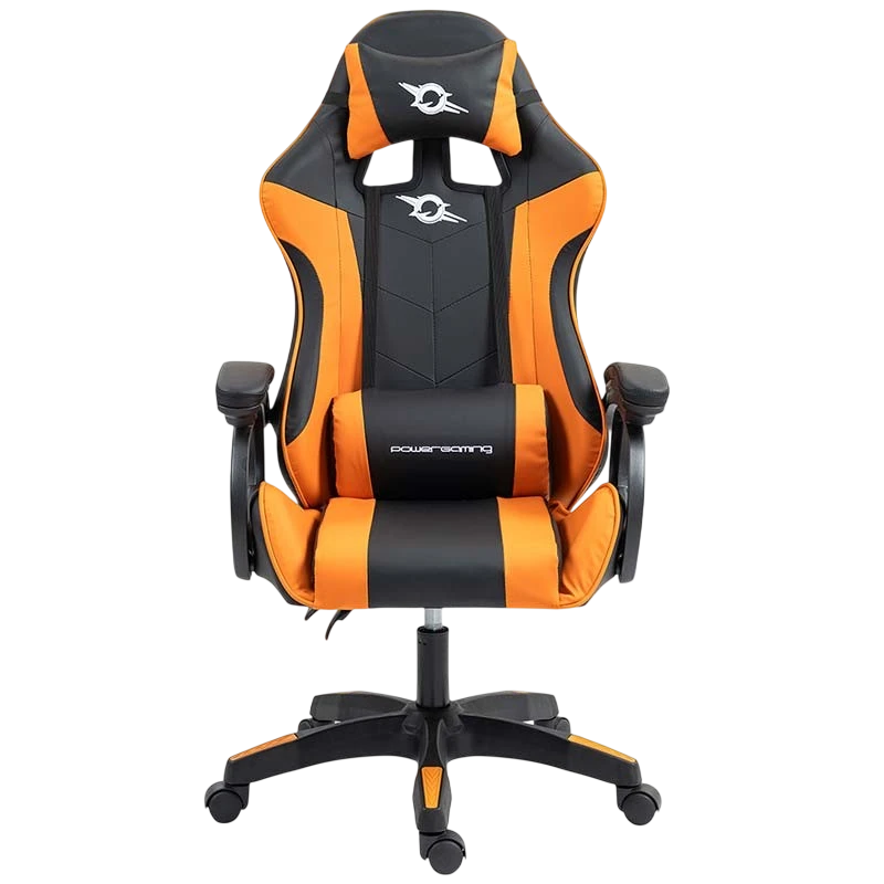 PowerGaming Cadeira Preto+Laranja