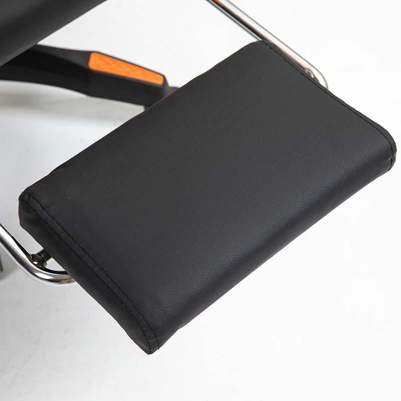 repose-pieds de la Chaise Gaming PowerGaming LED RGB Noir+Orange