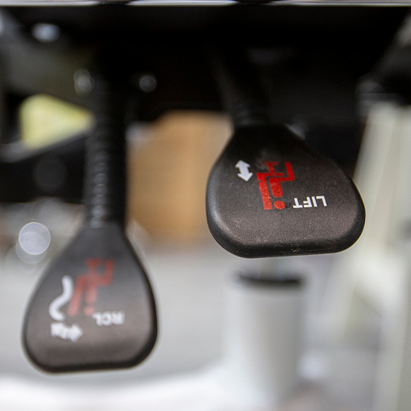 pistón de gas de la Silla de Oficina Powerbasics Confort T20 Negro