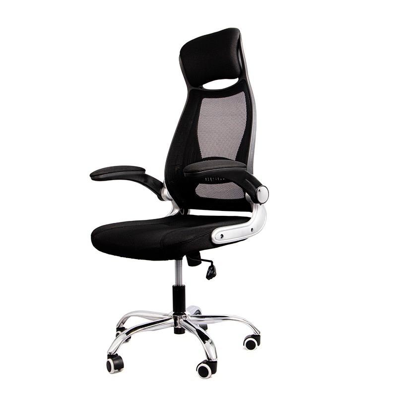 foto real lado izquierdo Silla de Oficina Powerbasics W2003 Negro