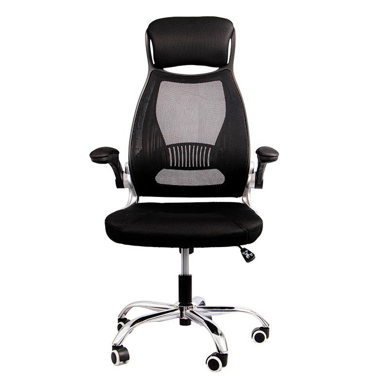 Silla de Oficina Powerbasics W2003 Negro foto real vista trasera