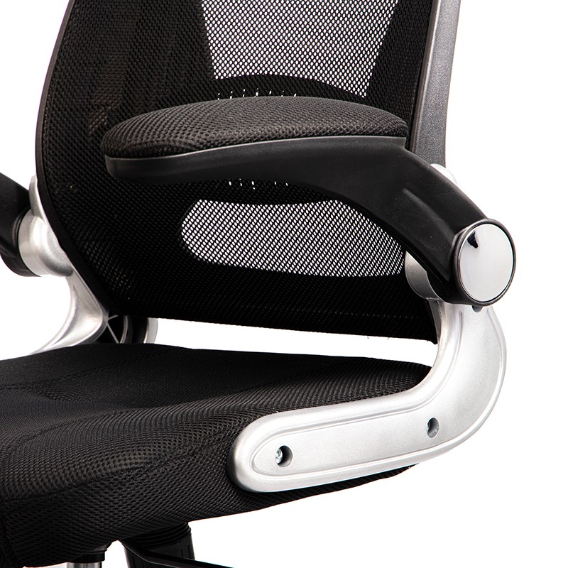 Silla de Oficina Powerbasics W2003 Negro detalle del asiento
