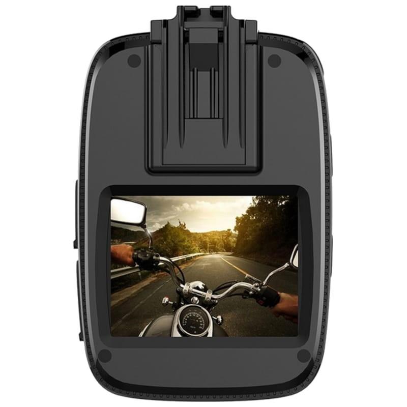 SJCAM A10 Negro - Videocámara Deportiva vista trasera pantalla encendida