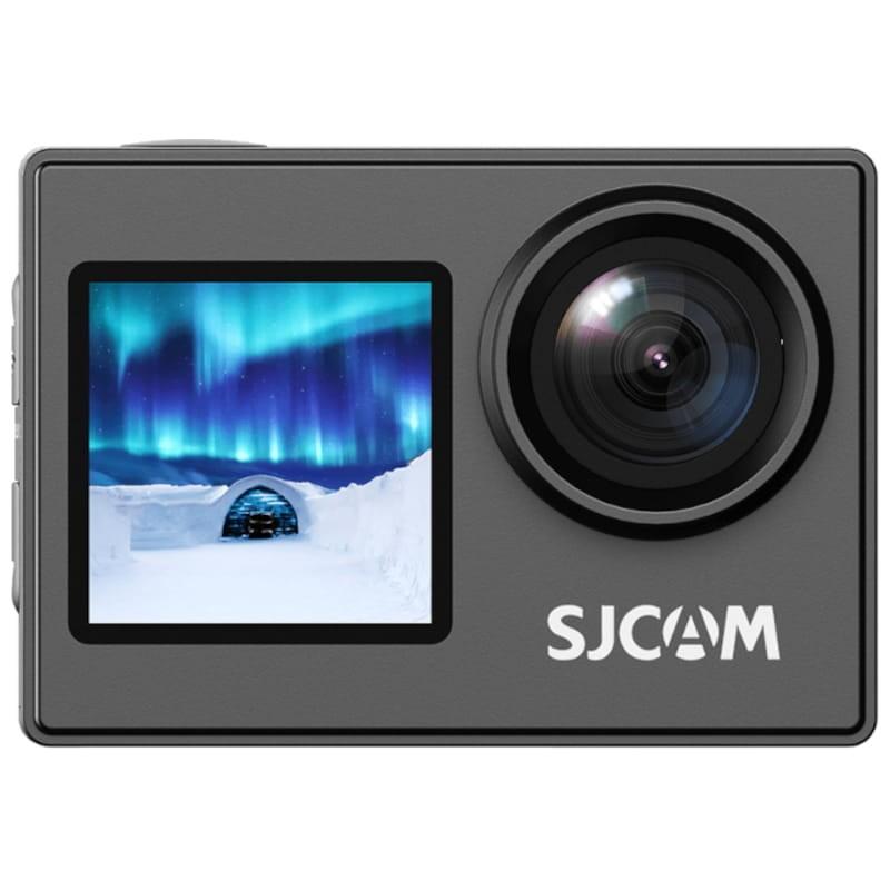SJCAM SJ4000 Dual Screen Noir Sports Camcorder vue de face