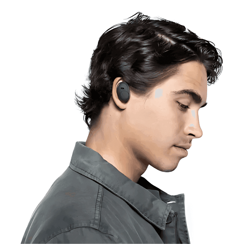 Chico con los Auriculares Skullcandy Push S2BBW-M716 Negro