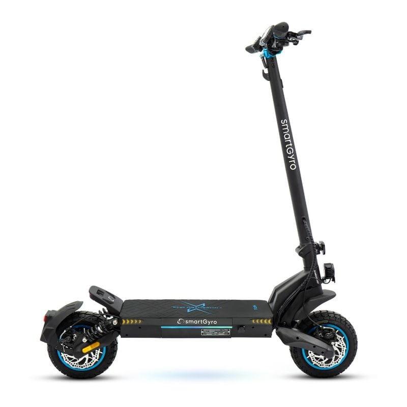 Lateral de Smartgyro Cross Dual Max 1000W Negro - Patinete eléctrico