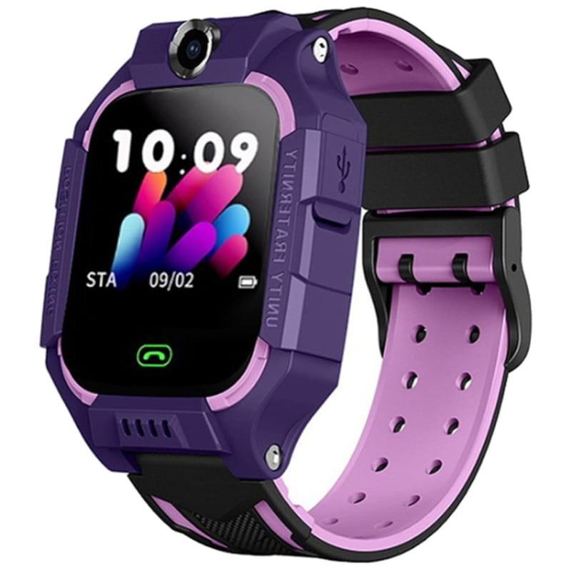 Smartwatch para Crianças Q19 Violet - Relógio inteligente - Latéral