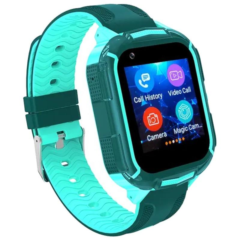 Pantalla de Smartwatch T35C 4G GPS Azul - Smartwatch para niños