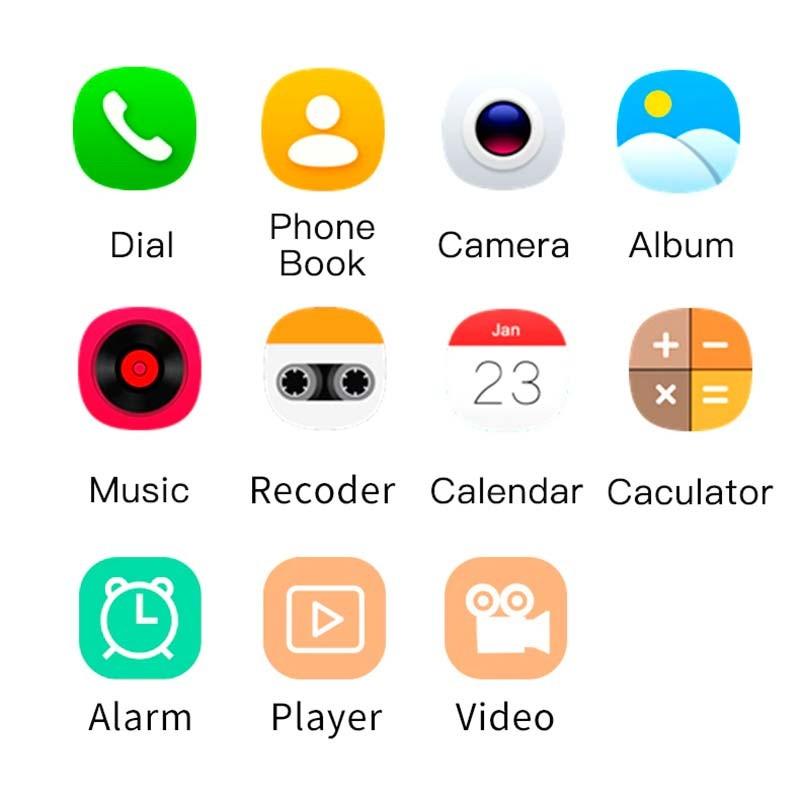 funciones del Smartwatch para Niños A7 2G Azul