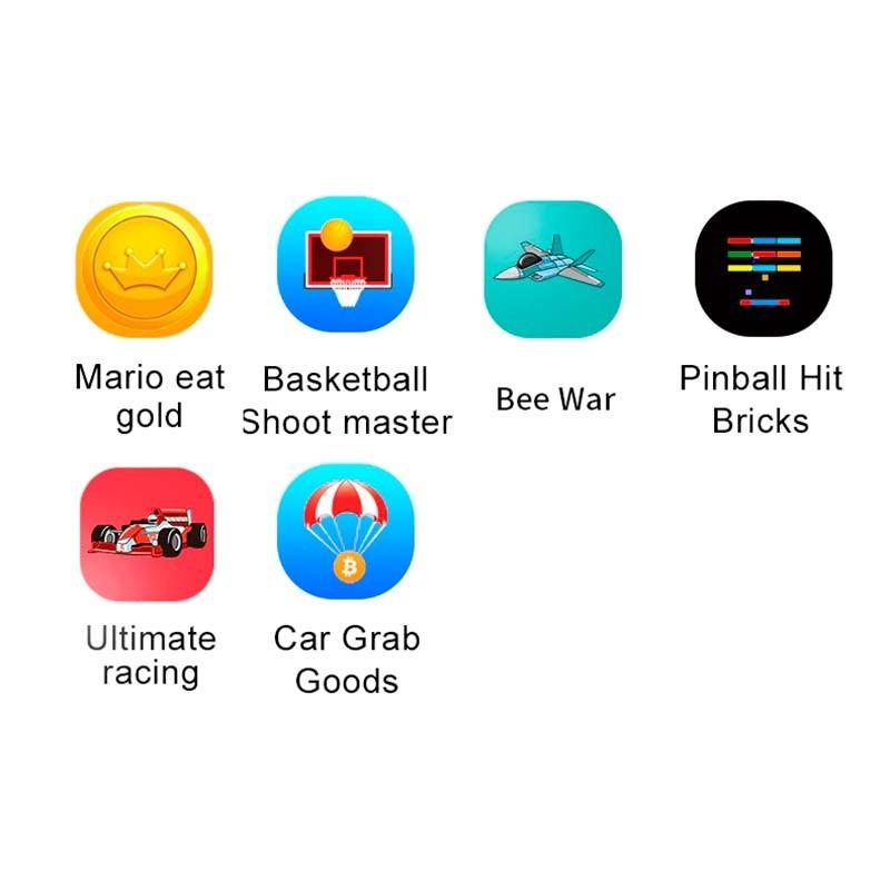 juegos del Smartwatch para Niños A7 2G Azul