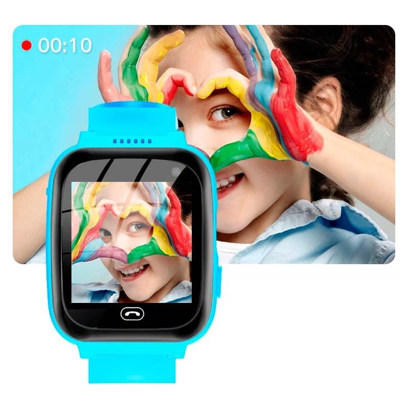 cámara frontal del Smartwatch para Niños A7 2G Azul