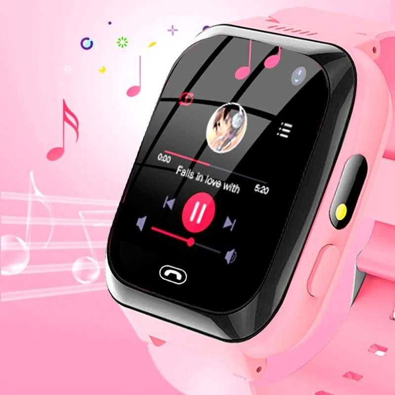lecteur de musique de la Smartwatch for Kids A7 2G Rose