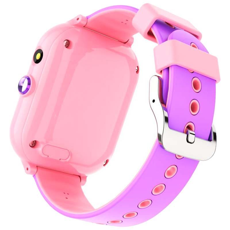 vue arrière de la Smartwatch pour Enfants T29 4G GPS Rose