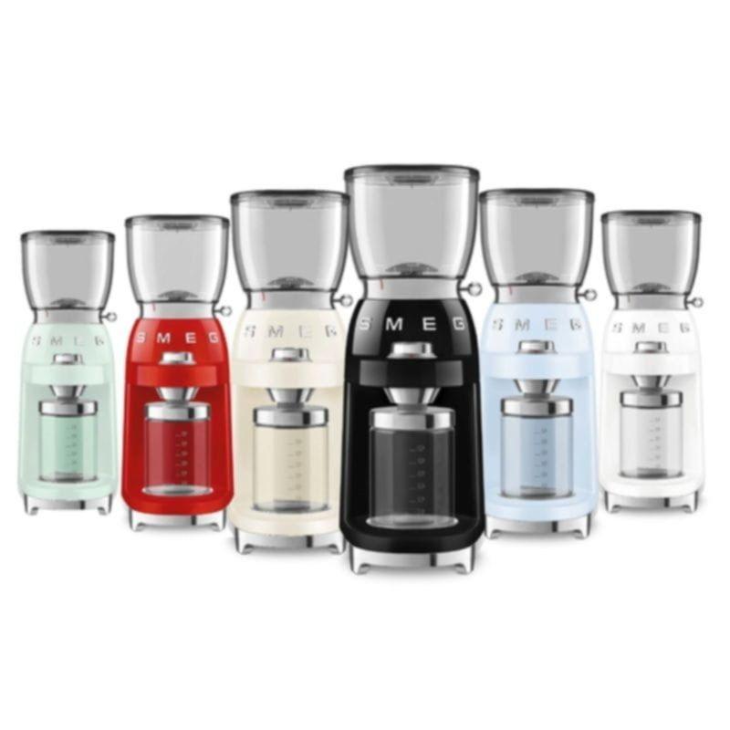 Cores disponíveis do Moinho de café Smeg CGF01 Branco