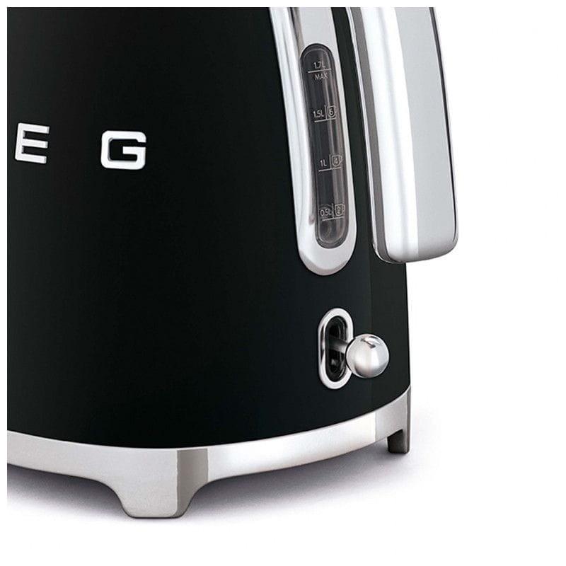Smeg KLF03BLEU Hervidor Eléctrico Negro Botón encendido/apagado