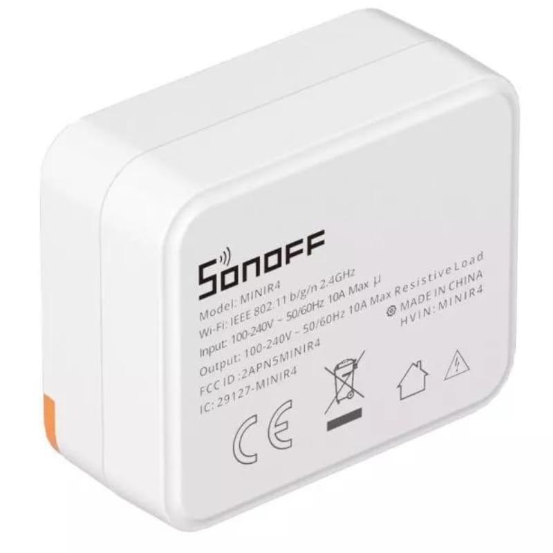 Sonoff Mini R4 Branco - Relé inteligente WiFi - vista traseira