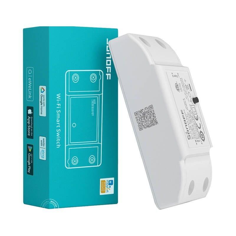 Caixa de Sonoff BASICR4 Blanc - Commutateur intelligent WiFi