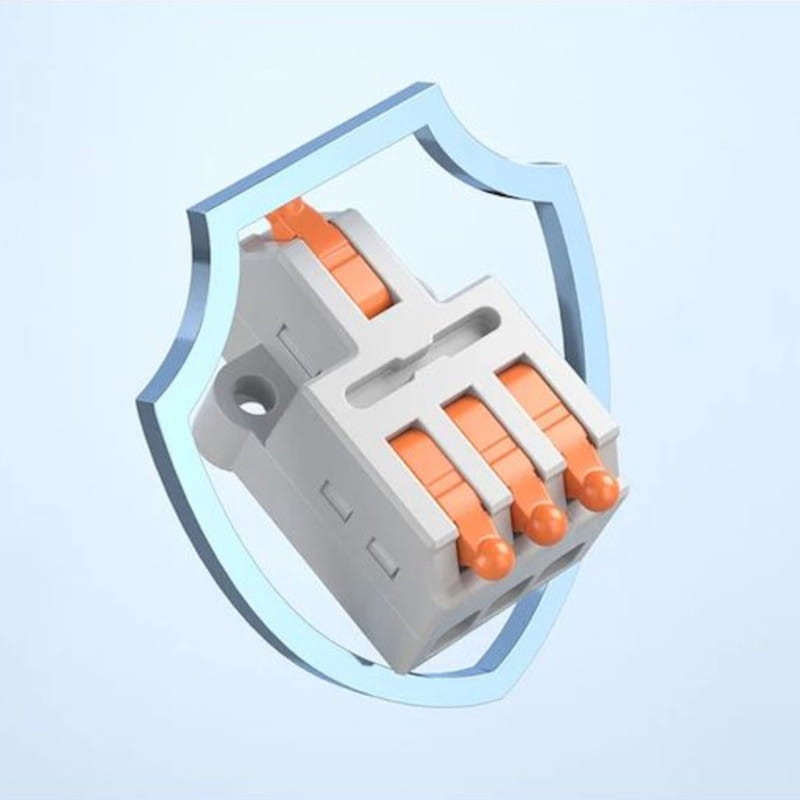 Seguro Sonoff D1-2 Gris - Conector para Empalme de Cables 54 Pcs