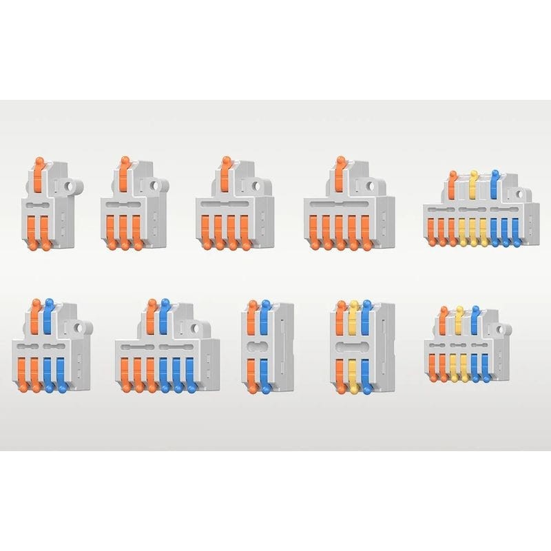 Distintos Sonoff D1-2 Gris - Conector para Empalme de Cables 54 Pcs