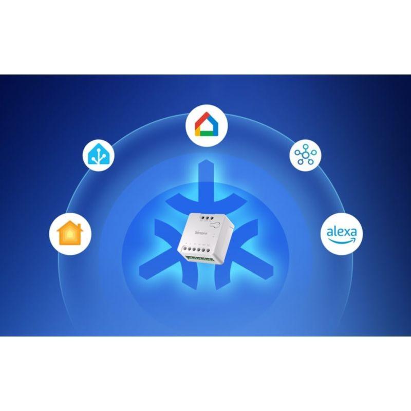 Interruptor inteligente SONOFF MINI-D compatible con Google Home, Amazon Alexa y Apple Home