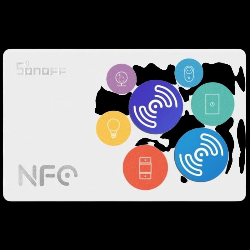 Sonoff NFC Tag Blanco - Etiqueta Adhesiva Inteligente