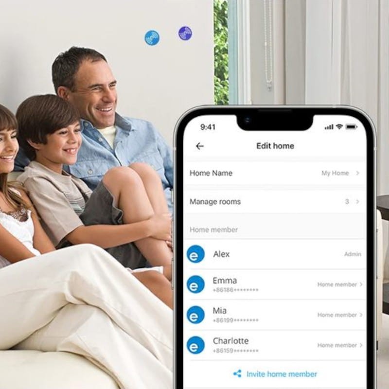Conexión de Sonoff NFC Tag Blanco - Etiqueta Adhesiva Inteligente