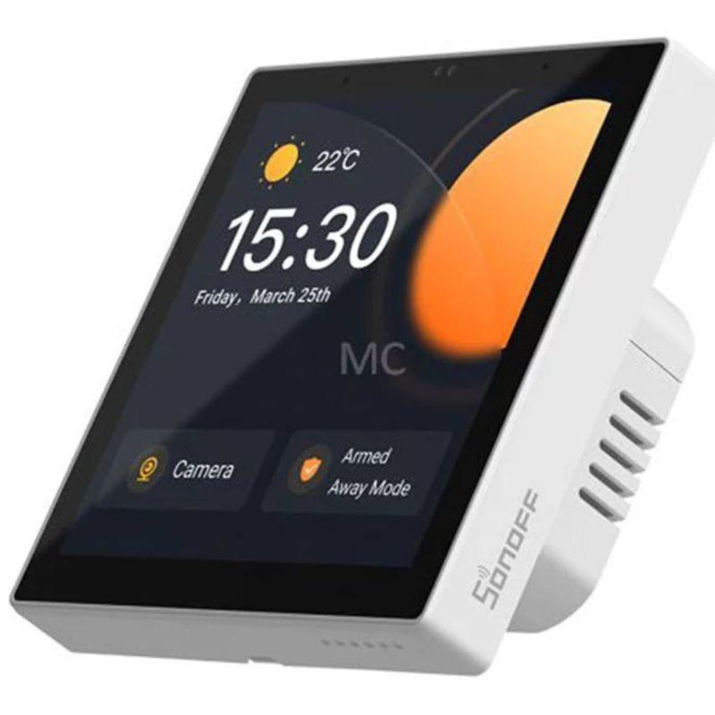 Perspectiva del SONOFF NSPanel Pro Blanco