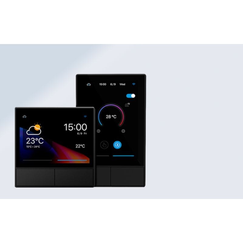 Vista geral do SONOFF NSPanel Pro Preto