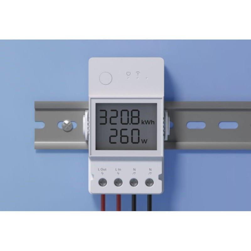 Instalación en la pared del Interruptor inteligente Sonoff POWR316D 16A