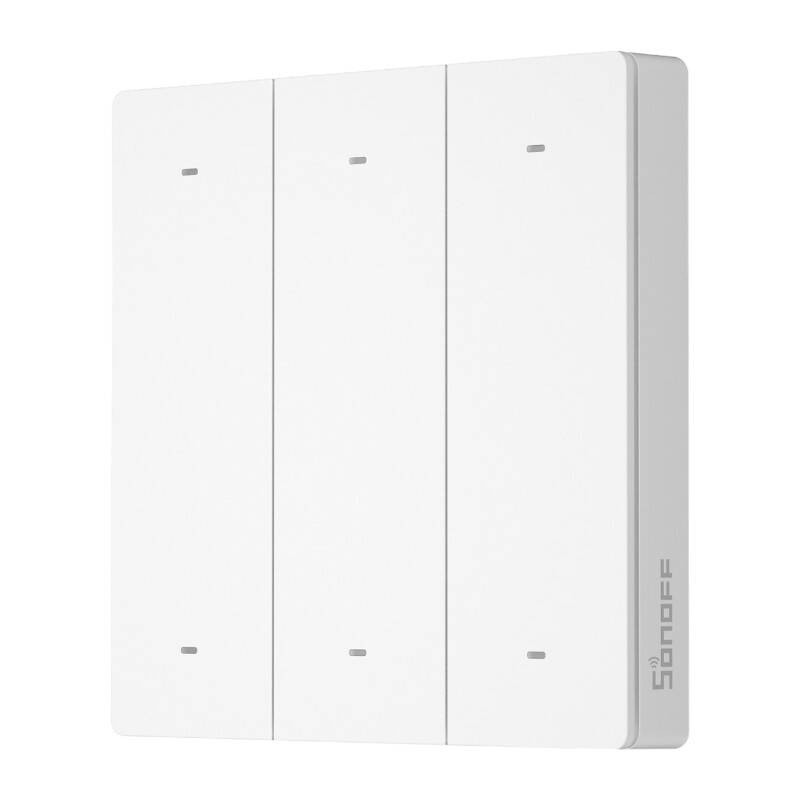Frontal de Sonoff R5 6 botones Blanco - Interruptor de pared inteligente