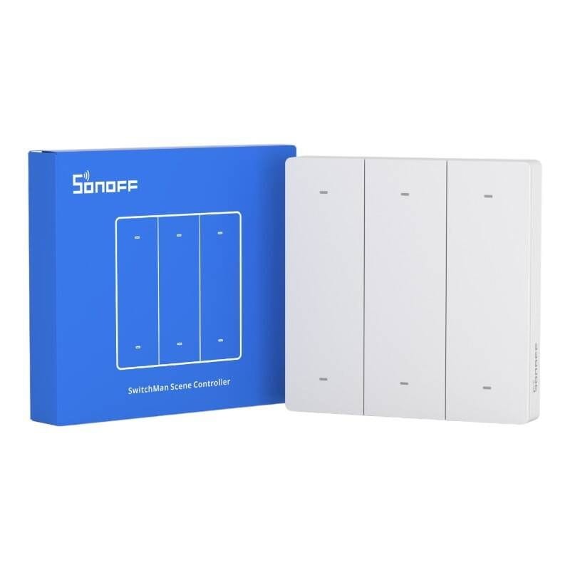 Caja de Sonoff R5 6 botones Blanco - Interruptor de pared inteligente