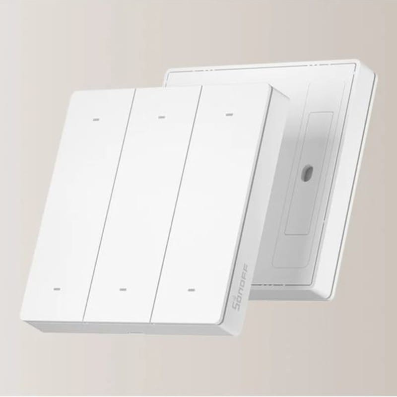 Potente Sonoff R5 6 botones Blanco - Interruptor de pared inteligente
