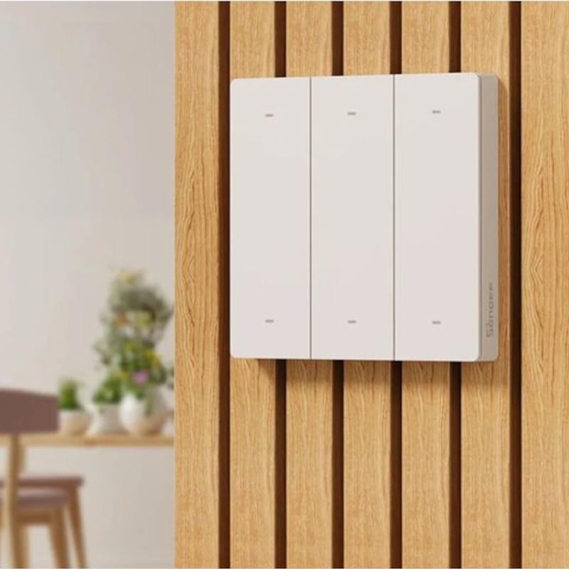 Adaptable Sonoff R5 6 botones Blanco - Interruptor de pared inteligente