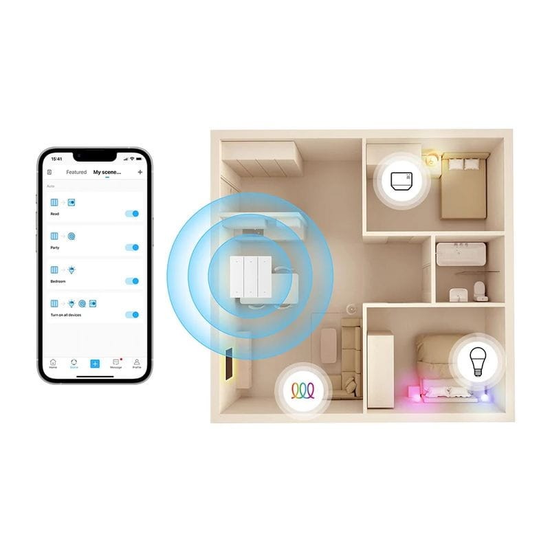 APP de Sonoff R5 6 botones Blanco - Interruptor de pared inteligente