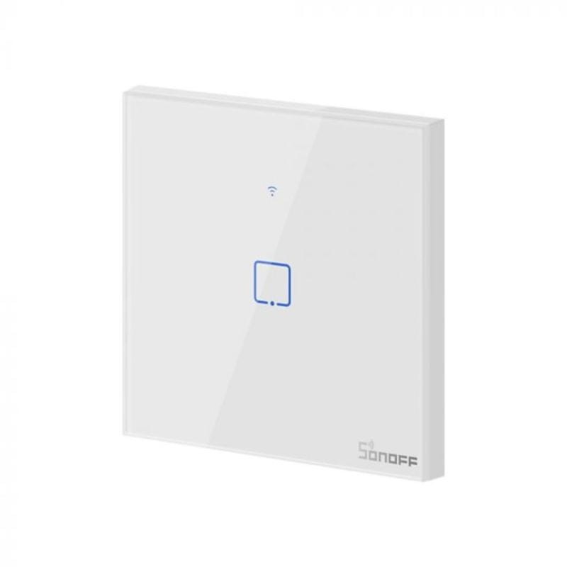 Perspectiva del Interruptor Táctil Inteligente Sonoff T0 1C WiFi