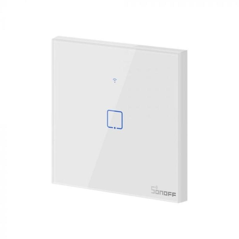 Perspectiva del Interruptor Táctil Inteligente Sonoff T0 1C WiFi