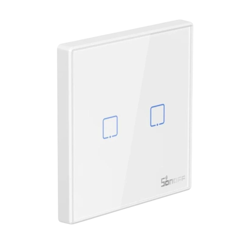 Sonoff T2 2C WiFi + RF 433 - Interruptor tátil inteligente