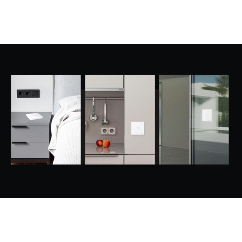Diferentes ubicaciones del Interruptor Táctil Inteligente España Sonoff T2 2C WiFi + RF 433
