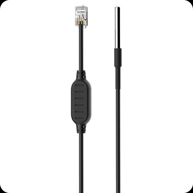 Sonoff WTS01 Negro - Sensor de temperatura impermeable para THR316/320